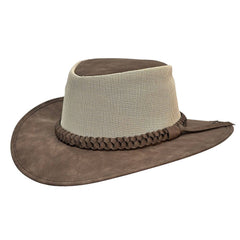 Aussie Soaker Golf Hat : Tan / Large