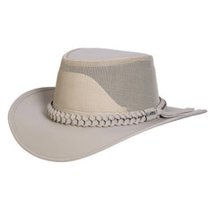 Aussie Soaker Golf Hat – Wide Brim Sun Hat for Men & Women (Sand Color)
