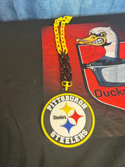 Pittsburgh Steelers 3-D Hype Chain Oversized bold, game day ready