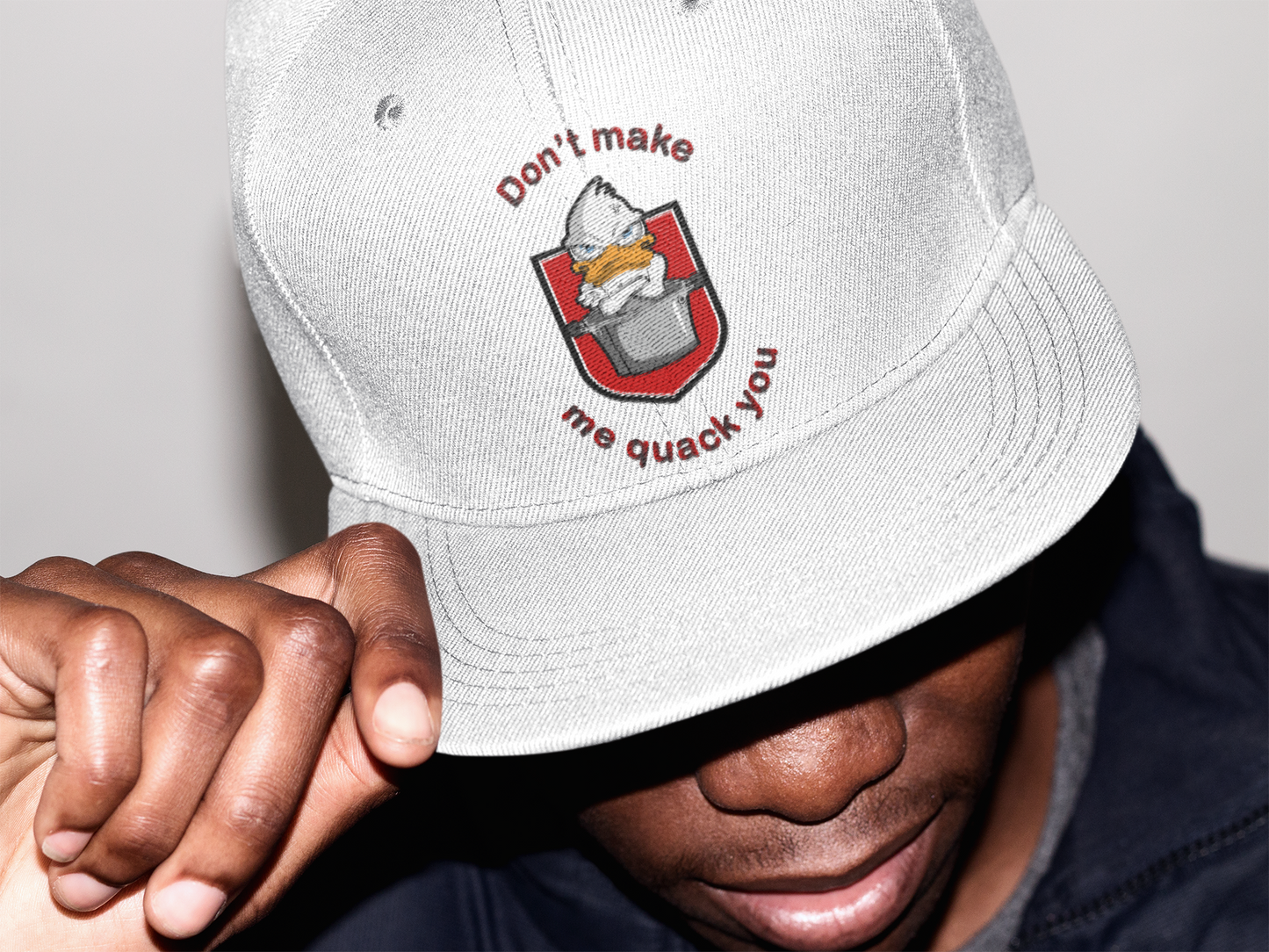 Duck Stew Don't Make Me Quack You Snap Backs (VIP) special