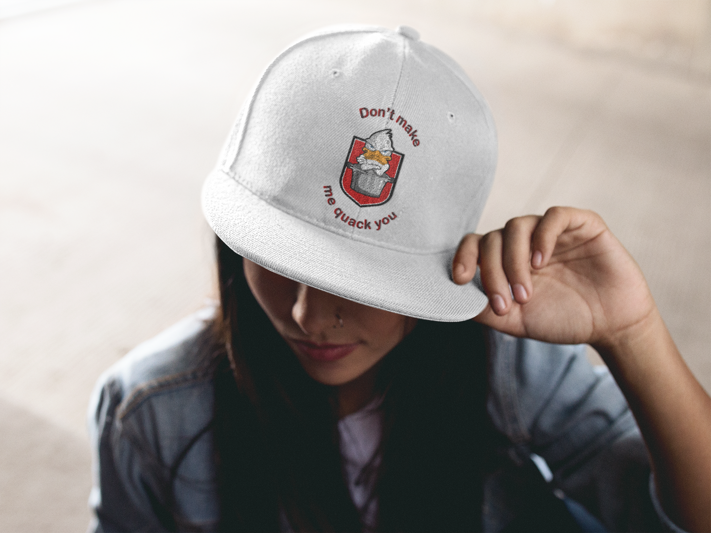 Duck Stew Don't Make Me Quack You Snap Backs (VIP) special