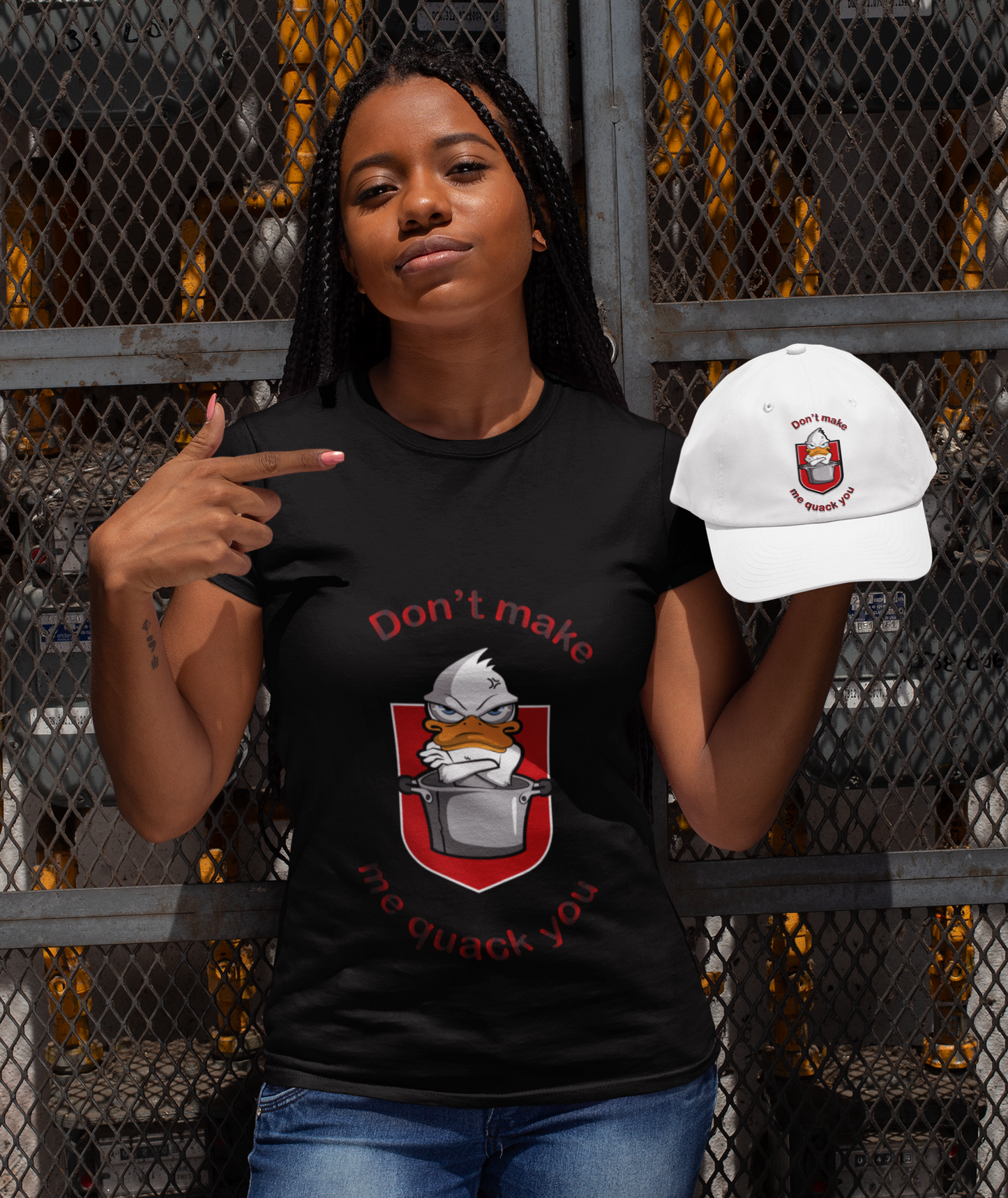 Duck Stew Don't Make Me Quack You Snap Backs (VIP) special