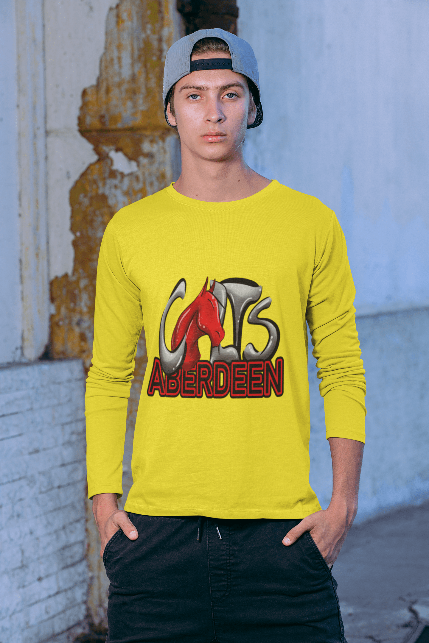 Mens Long T shirt Aberdeen Colts (VIP)