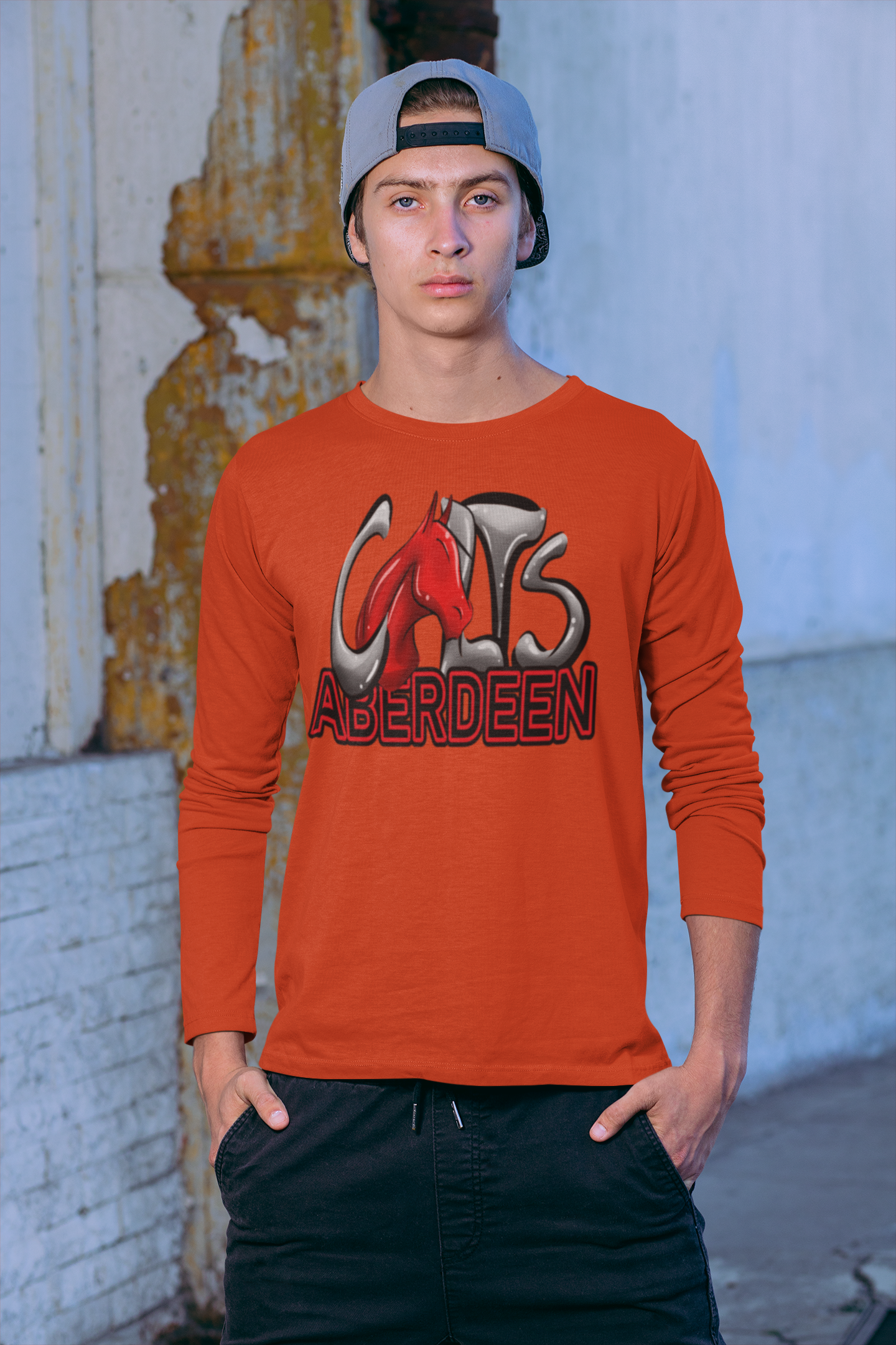 Mens Long T shirt Aberdeen Colts (VIP)