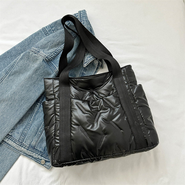 Polyester Tote Bag with Zipper