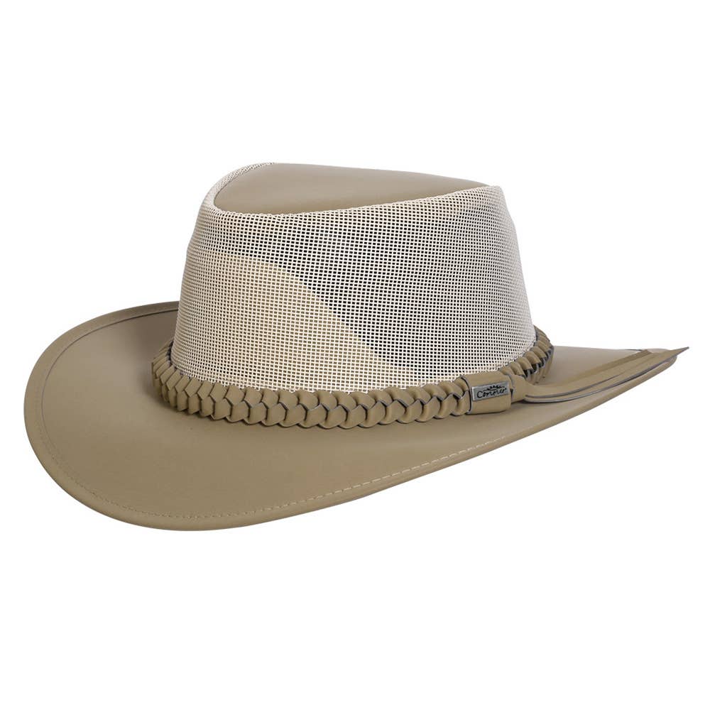 Aussie Soaker Golf Hat : Tan / Medium