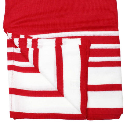 Ruana Red and White Stripe for Women