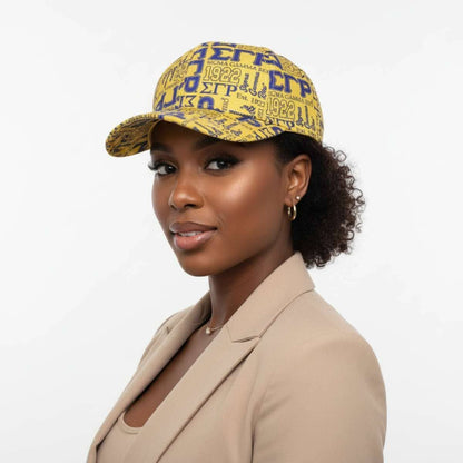 SGRHO Sorority Pride Graphic Print Baseball Hat