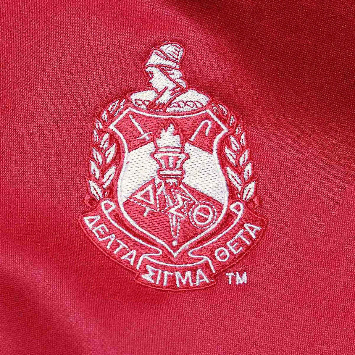 DST Greek Apparel XL Red Zip Up Track Jacket