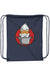 Drawstring Pack with DUROcord angry red duck
