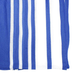 Ruana Blue and White Stripe for Women