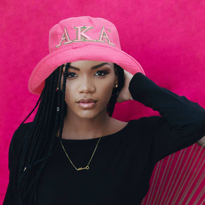 AKA sorority bucket hat