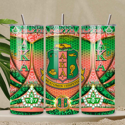 AKA 20 oz Skinny Tumbler • Stainless Steel • Drinkware