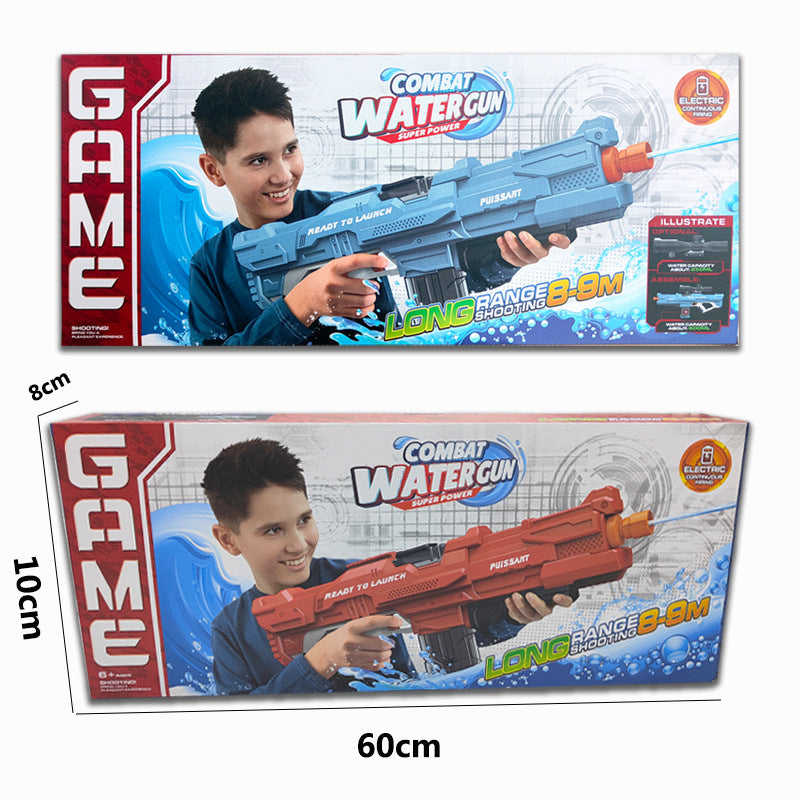 New Fully Automatic Electric Water Gun Toy Children's Electric Toy Water Gun Large Capacity Water Gun