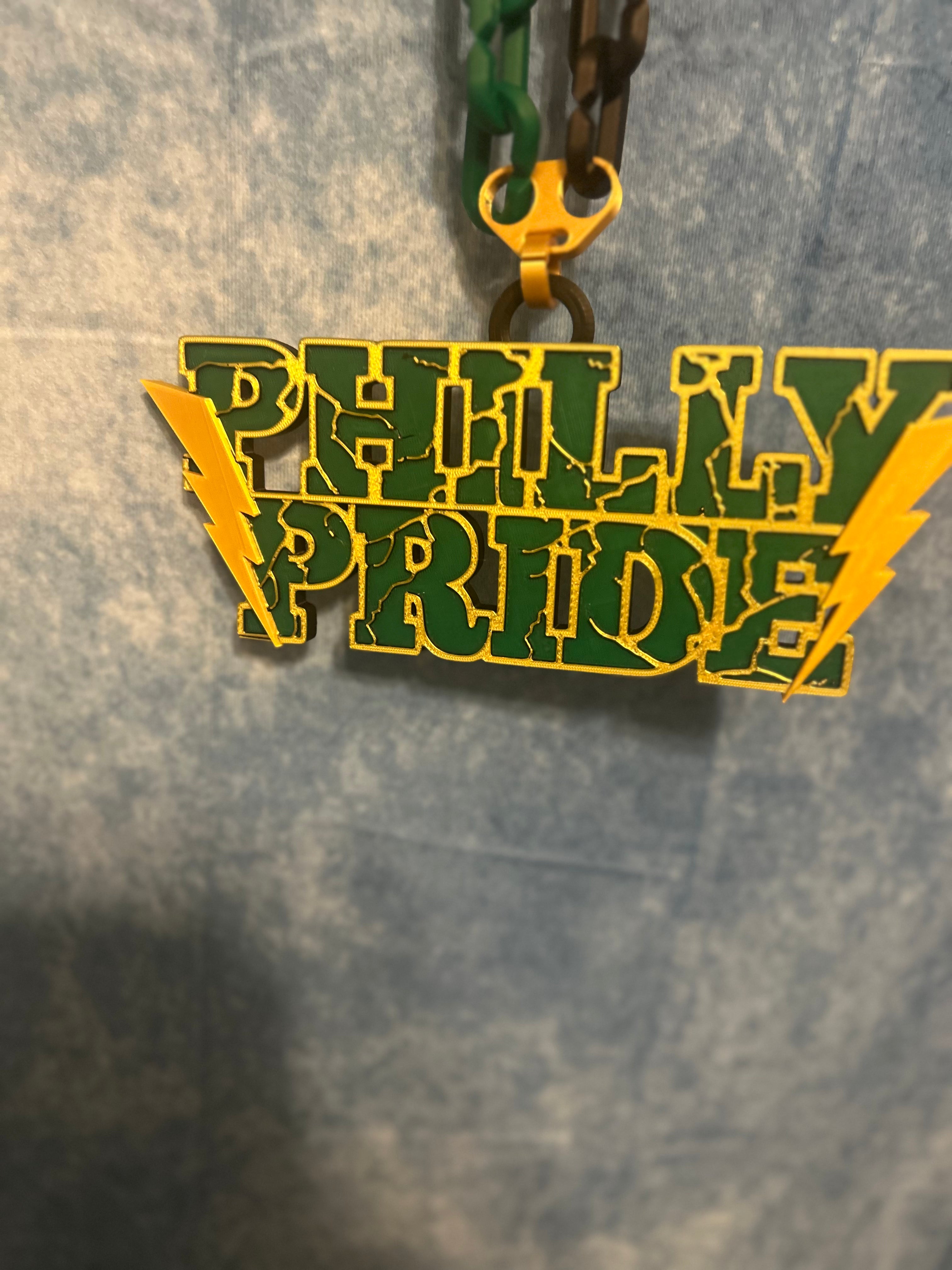 Philly Pride Hype Chain – Philadelphia Statement Necklace