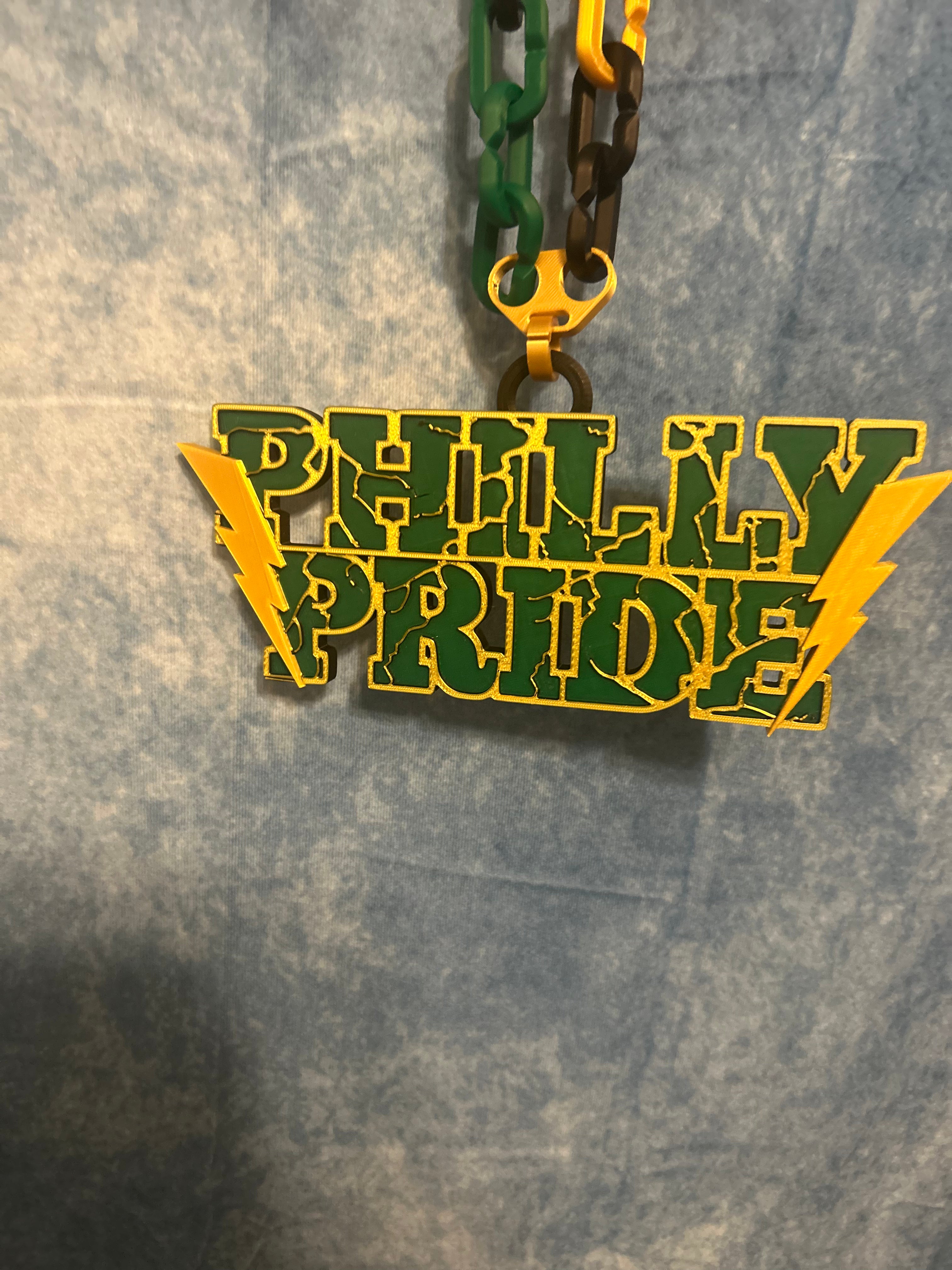 Philly Pride Hype Chain – Philadelphia Statement Necklace