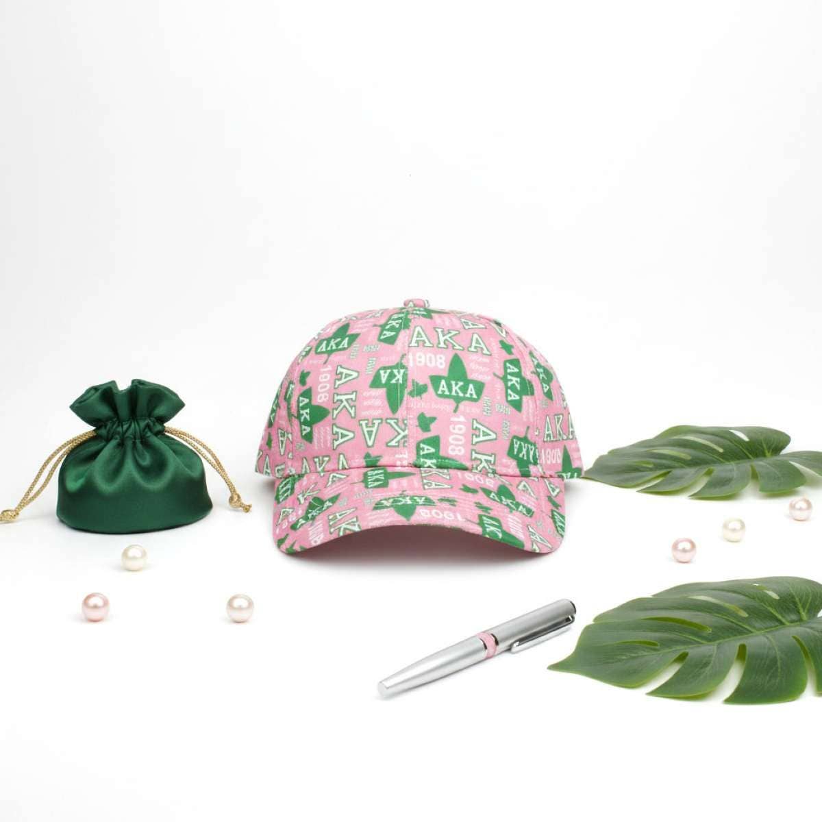 AKA Sorority Pride Graphic Print Baseball Hat