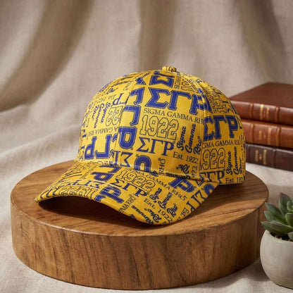 SGRHO Sorority Pride Graphic Print Baseball Hat