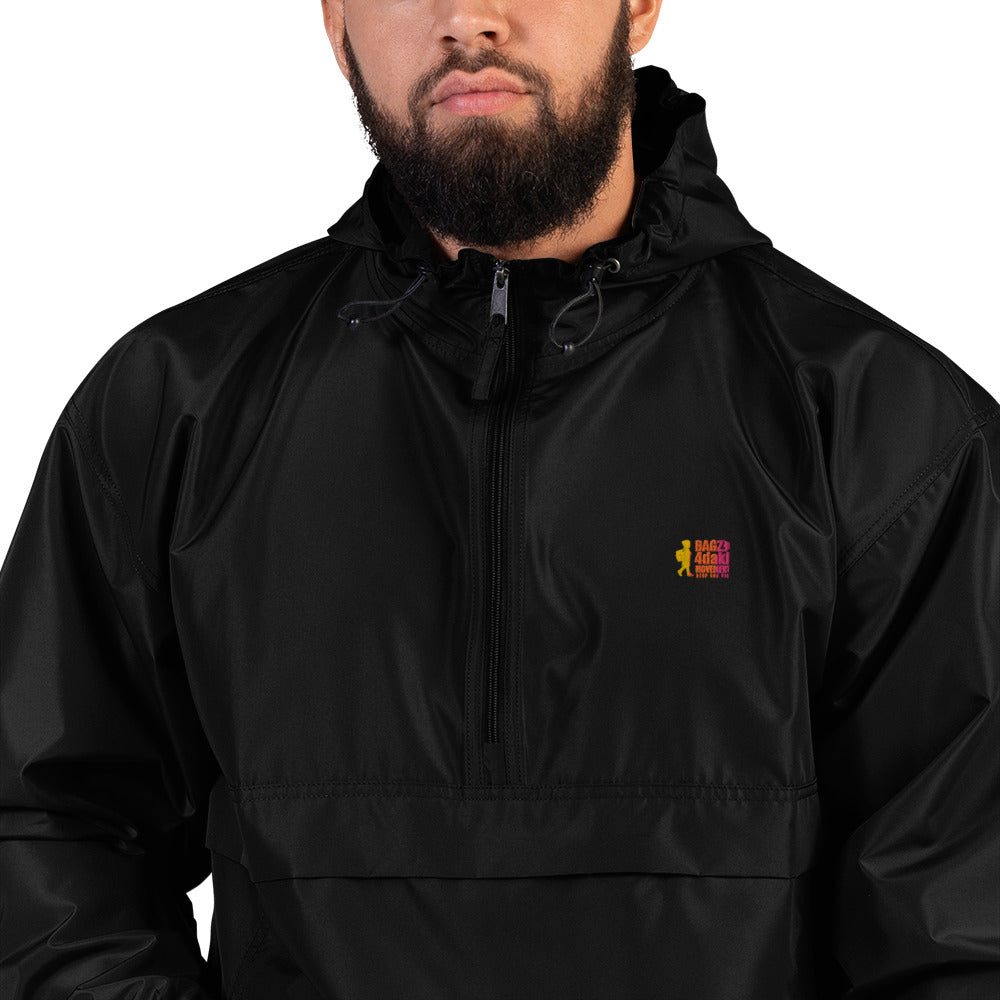 Embroidered Champion Packable Jacket Bagz4dakidz Movement Inc