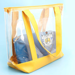 Sigma Gamma Rho clear tote bag for Women