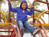 kids fleece pullover hoodie Angry Duck Red