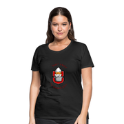 Women’s Premium T-Shirt Quack - black