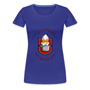 Women’s Premium T-Shirt Quack - royal blue