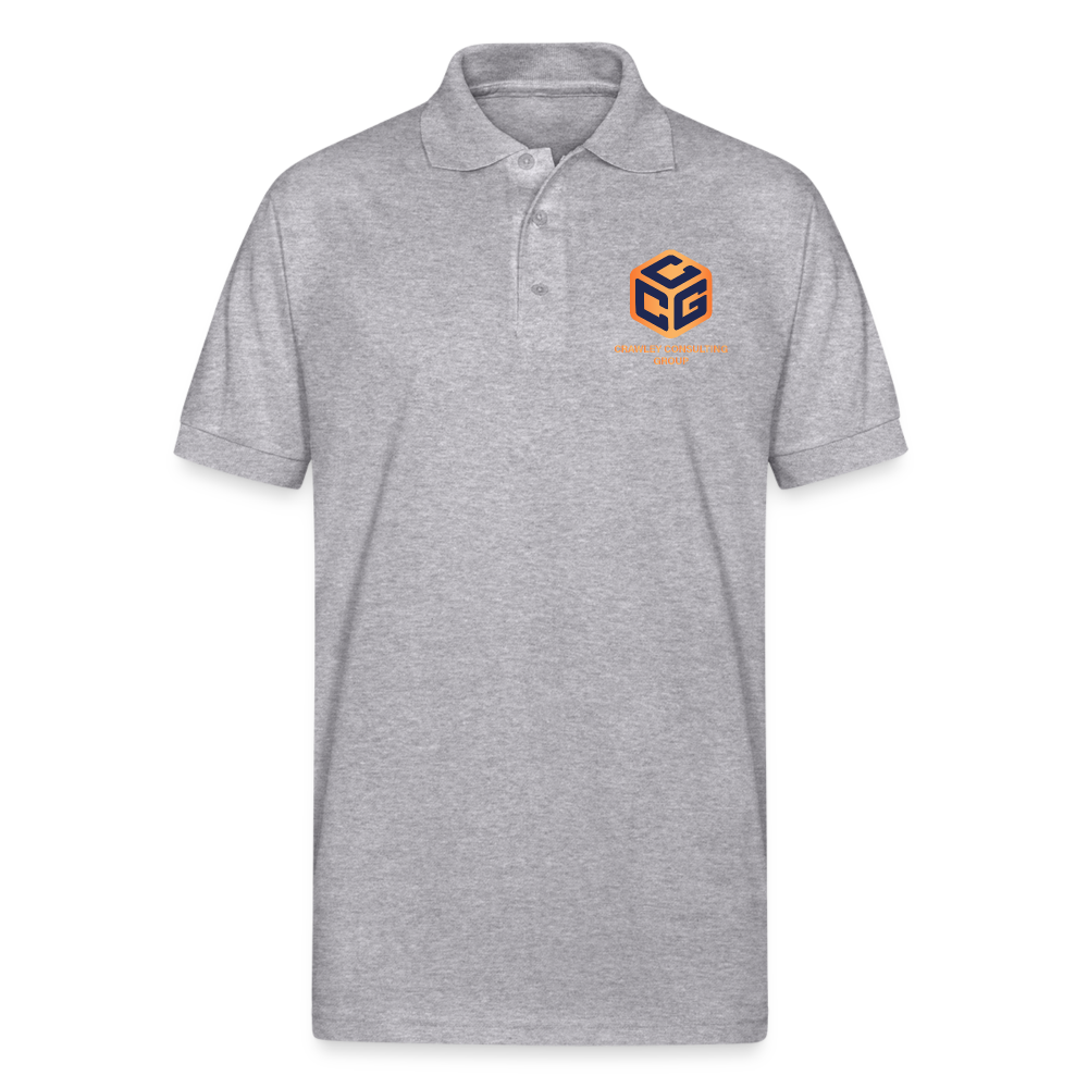 Gildan Men’s 50/50 Jersey Polo - heather gray