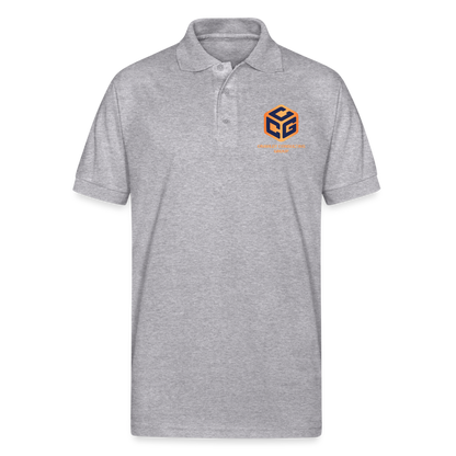 Gildan Men’s 50/50 Jersey Polo - heather gray