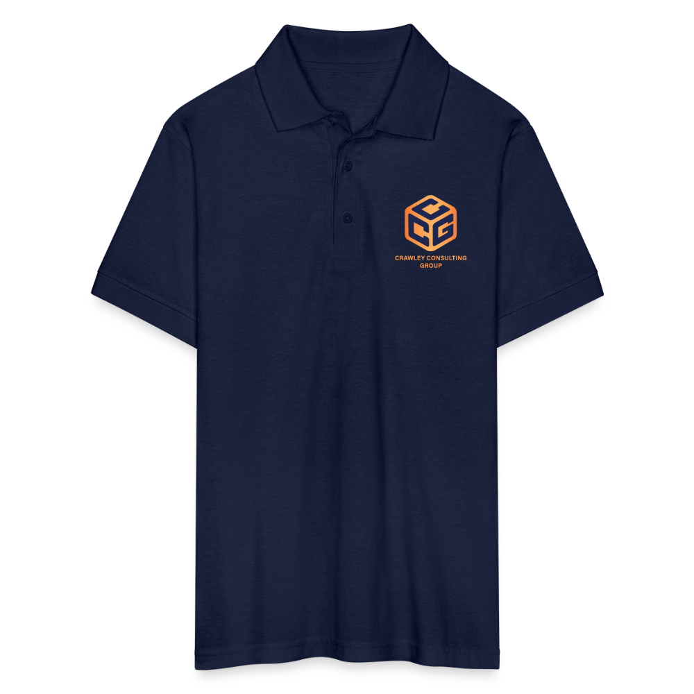 Gildan Men’s 50/50 Jersey Polo - navy