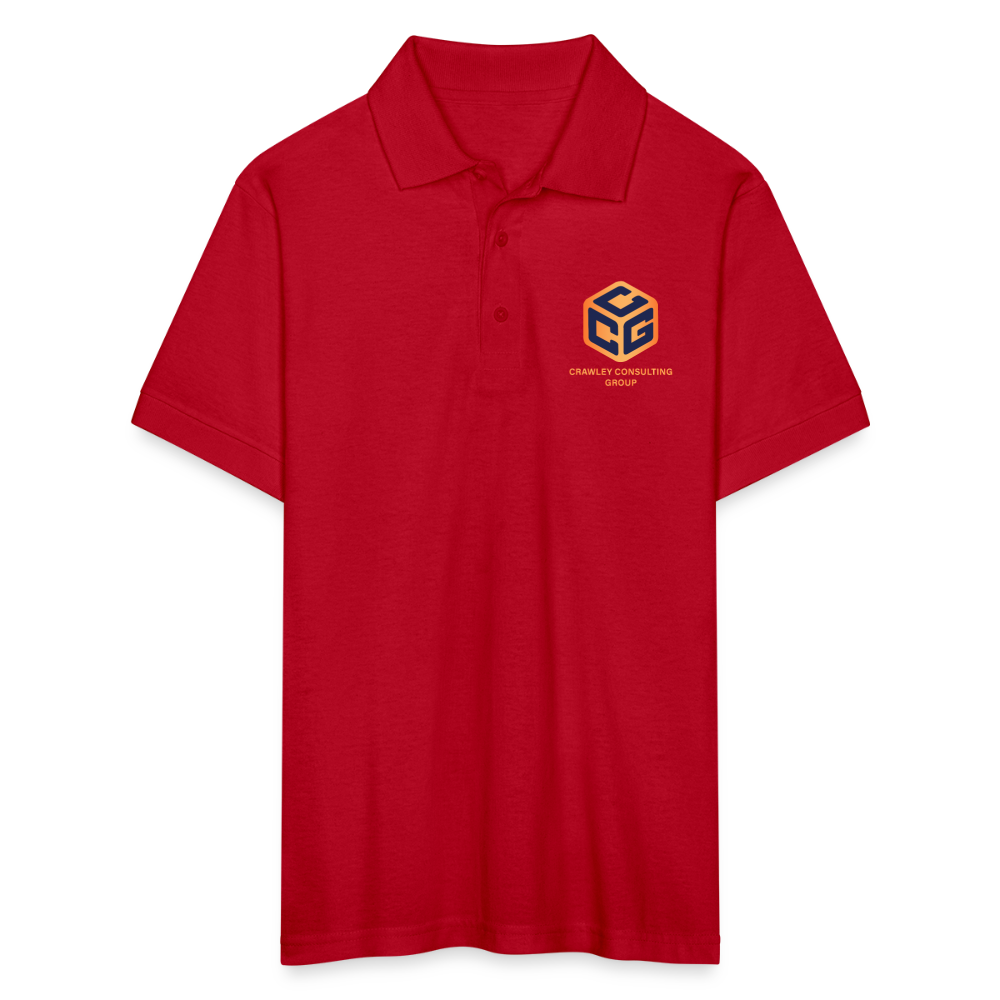 Gildan Men’s 50/50 Jersey Polo - red