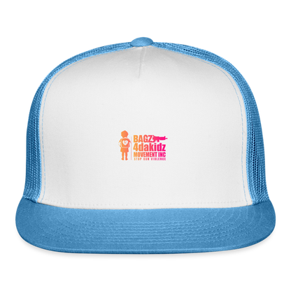 Trucker Cap - white/blue