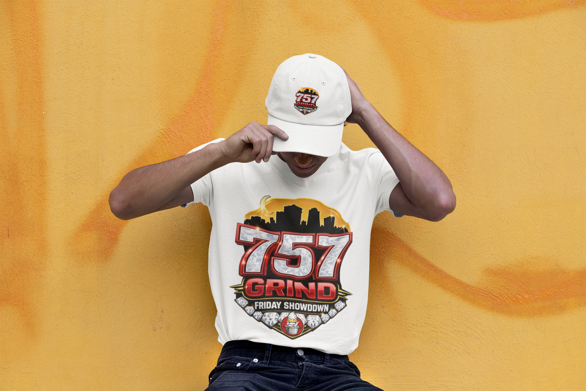 757 Grind Sports Edition Hat and Matching Tshirt