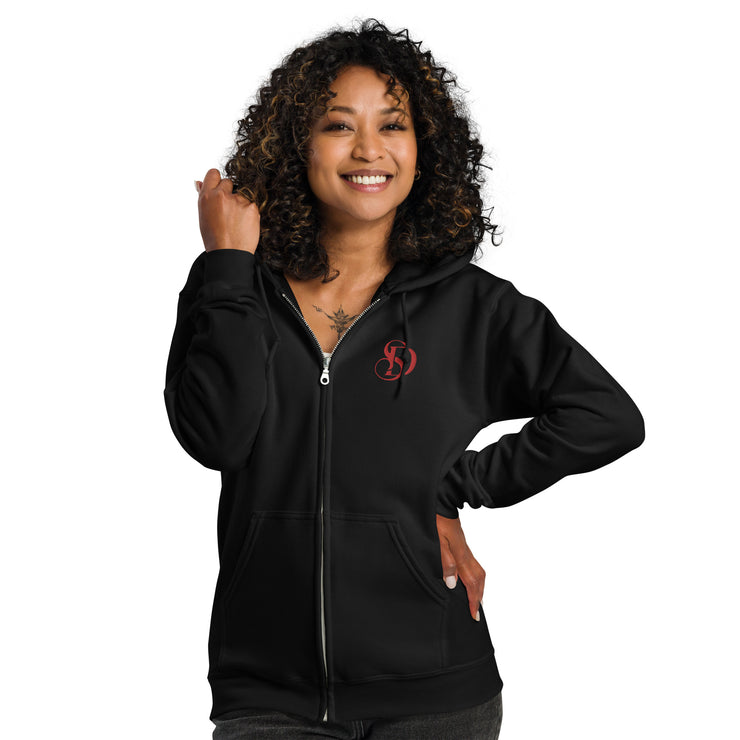 Unisex heavy blend zip hoodie DS