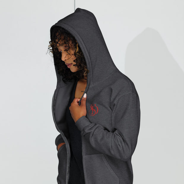 Unisex heavy blend zip hoodie DS