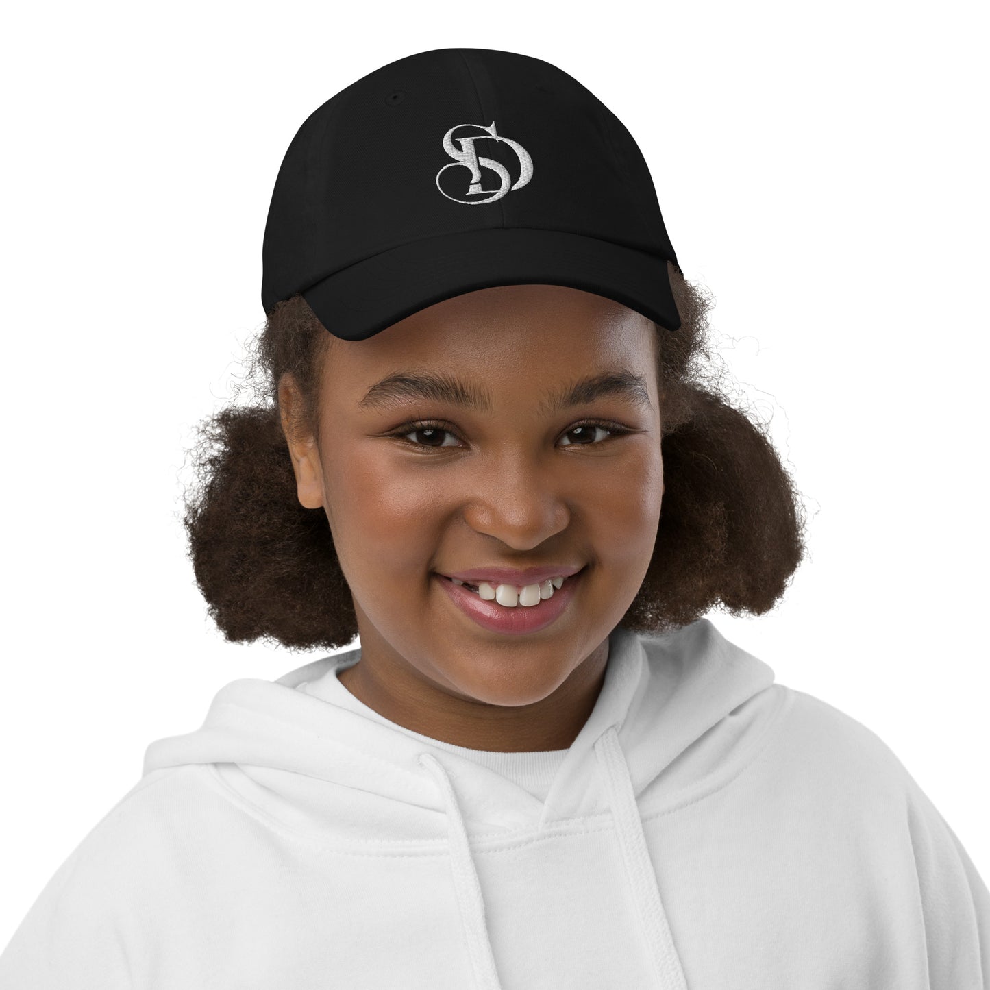 Youth Baseball Cap Duckstew Initials