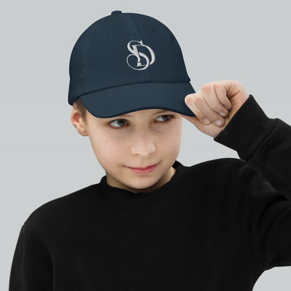 Youth Baseball Cap Duckstew Initials