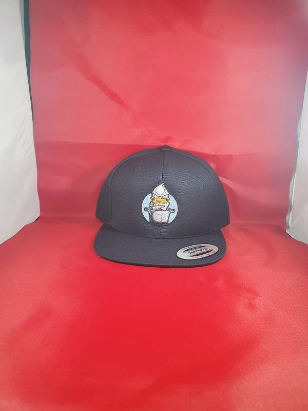 Duck Stew Adjustable Snapback Hat- Black