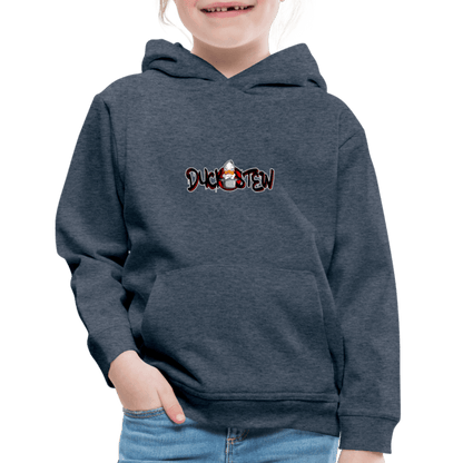 Kids‘ Premium Hoodie - heather denim