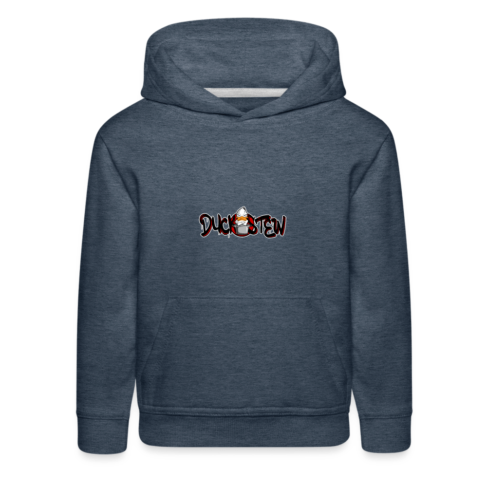 Kids‘ Premium Hoodie - heather denim