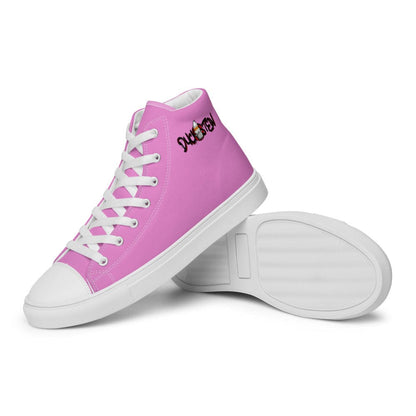 Women’s high top canvas shoes